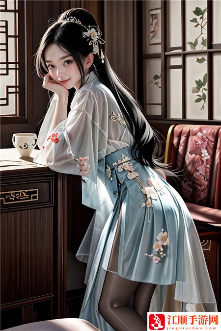父亲有力挺送女儿的花园